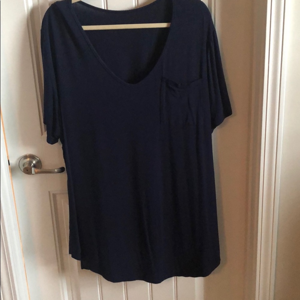Navy cotton shirt